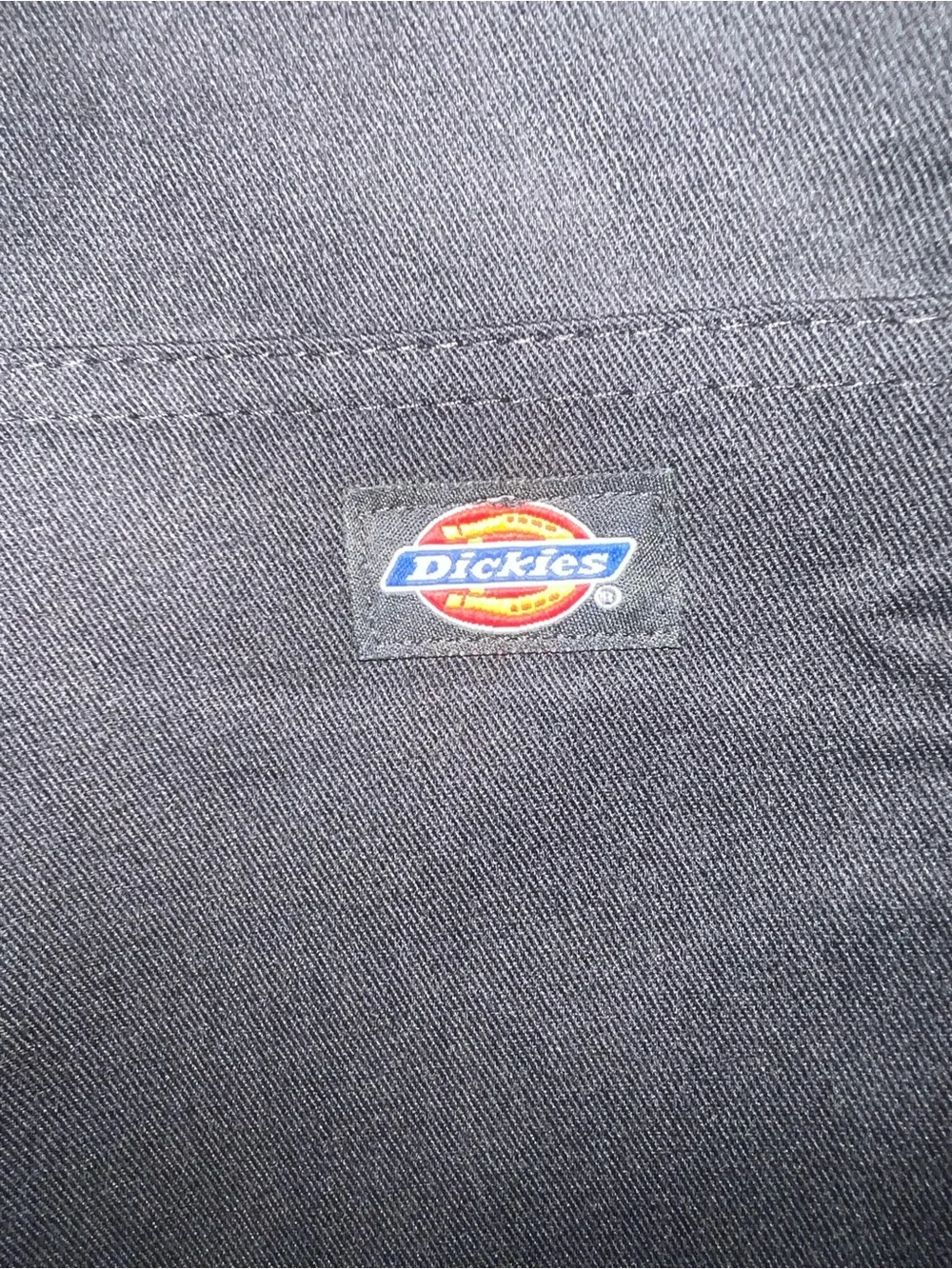 Dickies Men's Black Straight Work Chinos